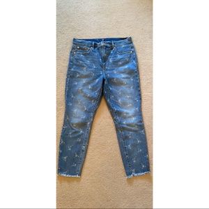 COPY - Women’s GAP True Skinny Patterned Jeans